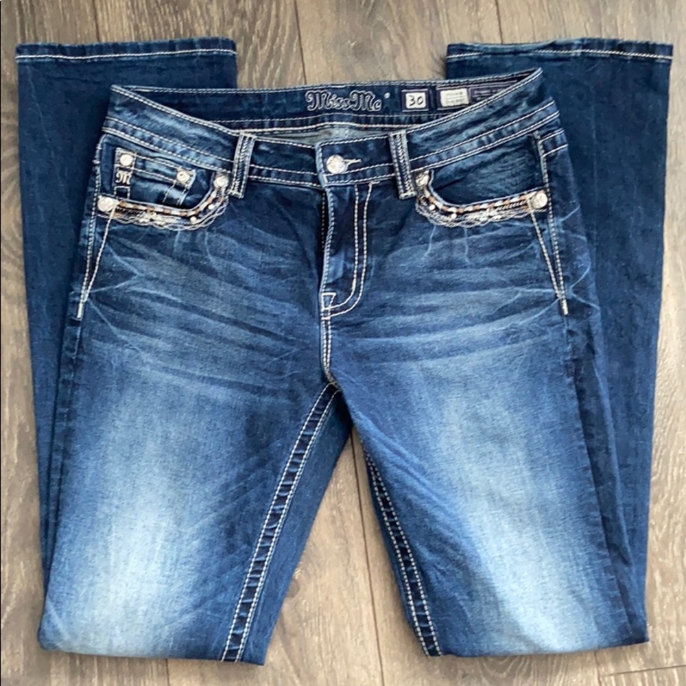 Miss Me Slim Boot Jeans, 30W
